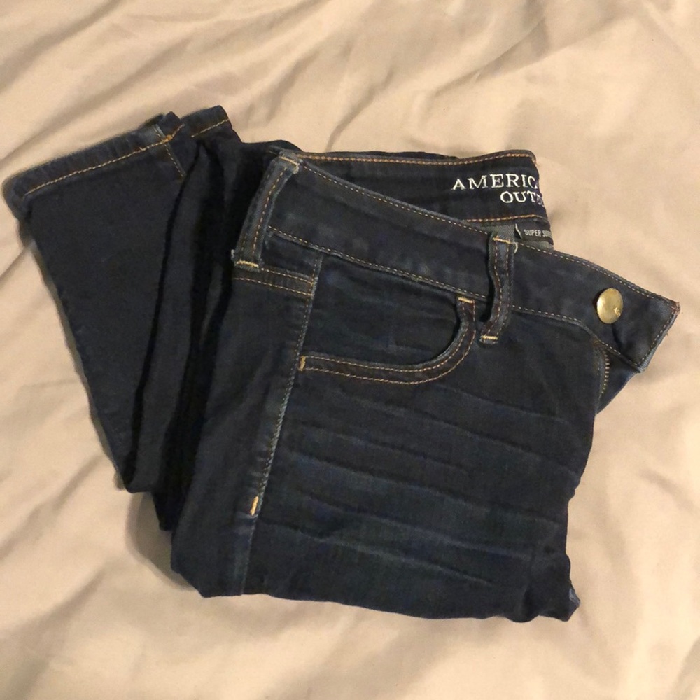 American Eagle Dark Wash Jeggings
